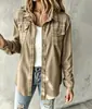 Transfronterizo europeo y americano 2026 Amazon Y2, TK moda femenina casual estampado a cuadros versátil otoño e invierno chaqueta de manga larga
