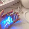 Horquilla con bombilla para mujer, personalidad creativa, accesorios para fotos, pinza de pico de pato, flequillo lateral, pinza para cabello suelto, tocado
