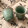 Taza de Té Flor Helada Horno Ru Taza de Maestro Taza Individual Pieza Abierta Cerámica Juego de Té Kung Fu Taza de Té Taza de Té para Hospitalidad en Casa