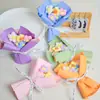 Flores Artificiales, Flores de Hilo Tejido, Pequeños Ramilletes, Flores Pompones, Flores Falsas, Ramilletes Hechos a Mano, Fabricantes, Venta al por Mayor Transfronteriza, Recuerdos, Regalos