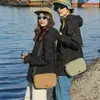 Bolso Cruzado de Nylon Simple para Deportes al Aire Libre Viajes Unisex para Teléfono Móvil Bolso de Hombro Cruzado Versátil de Moda para Mujer
