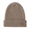Gorro de Cachemira 100% Cachemira Pura Estilo Nuevo Doble Capa Rayado Gorro para Dedos Protección para Orejas Gorro Cálido Tejido para Hombres y Mujeres