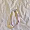 Cordón de cadena para teléfono para muñeca, tarjetero de dopamina con cordón, muñeca de cámara linda, cuerda tejida, cuerda de seguridad anti-pérdida para teléfono