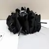 2026 Nuevo Estilo Pinza para el Cabello con Lazo Grande de Terciopelo Rojo, Accesorio para el Cabello para Niñas, Tocado de Princesa Nupcial de Borla de Alta Gama