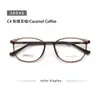 26046 Novo Estilo Coreano Armação de Óculos Oval em Silicone Líquido para Miopia Tendência Menina Rosto Limpo Menina Suave Pode Ser Montada com Lentes de Grau