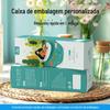 Caixa de Embalagem de Spray Repelente de Mosquitos do Fabricante, Caixa de Papelão Personalizada para Repelente de Insetos e Suprimentos Anti-Mosquitos, Caixa Colorida Personalizada para Produto de Cuidados Domésticos
