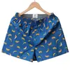 Pantalones de Casa Nuevos para Hombre Tejidos Estampados Moda Pantalones Flecha Sueltos Transpirables Talla Grande Calzoncillos Tipo Boxer Transfronterizos