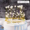 Día de San Valentín Sombrero de Cumpleaños Perla Corona para Adulto Tocado Decoración de Pastel para Niños Accesorios Decorativos Enchufe