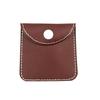 Bolsa Gruesa Personalizada de PU para Auriculares Bolsa de Almacenamiento para Joyería Bolsa de Cuero para Anillos y Joyería Bolsa de PU con Forro de Franela