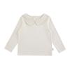 Camiseta Básica de Punto con Cuello de Muñeca Estilo Bosque para Niñas Wulibuyi 2026 Nueva Versión Coreana Manga Larga para Niños