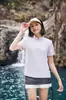 Camiseta deportiva de seda de hielo para hombre, con media cremallera, fresca, de secado rápido, para verano, protección solar al aire libre, cuello alto, manga corta, absorbe la humedad y repele el sudor