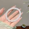Pulsera de bambú de estilo antiguo verano estilo nacional fresco pareja elástica estudiante placa pulsera de juego para niños y niñas novias