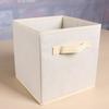 Caja de Almacenamiento Personalizada de Tela No Tejida de Alta Calidad, Caja de Juguetes de Tela Plegable OEM, Caja de Almacenamiento de Ropa de Gran Capacidad