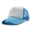 Gorra de Malla Esponjosa Logo Impreso Personalizado Multicolor Exportación Protección Solar Gorra de Béisbol Gorra Publicitaria Sombrero de Voluntario