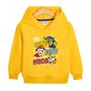 Suéter con capucha para niños y niñas, nueva ropa de otoño 2022 para niños, top de algodón para niños, abrigo de moda para bebés de primavera y otoño