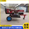 Máquina Trituradora de Madera de Doble Uso Vertical y Horizontal, Guillotina Circular para Troncos de Árboles, Máquina Móvil para Triturar Raíces y Tocones de Árboles