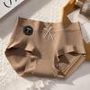 Ropa interior femenina de algodón puro patentada Merad, sin dejar rastro, 7A, bacteriostática, de cintura media, cómoda, para caderas grandes.