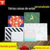 Cor do Fabricante Caixa de Avião Caixa de Papelão Caixa Colorida Caixa de Papel Kraft Caixa de Embalagem Ondulada Caixa Colorida Caixa de Presente Produção