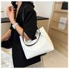 Bolso de gran capacidad para mujer 2024 nuevo bolso de hombro con textura personalizado moda ins popular este año bolso tote para ir al trabajo