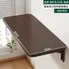 Estante de pared de cocina de madera maciza, mesa apilable, tablero de madera, montado en la pared, no requiere taladro, para sala de estar, estante divisor