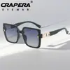 Gafas de sol retro europeas y americanas para mujer, de alta gama, elegantes, con montura grande, para cara redonda, gafas de sol de moda