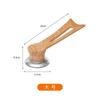 Mango Vertical de Madera para Tapa de Olla Accesorios Tamaño Universal Tapa Superior Tapa de Vidrio Tapa de Cabeza Mango de Tapa de Olla Anti-Escaldaduras Nuevo Estilo