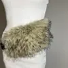 Novo Cinto de Pelo de Coelho D. I .A OOTD Cinto Mao Mao Europa e América Transfronteiriço Quente Sexy Garota Picante Cobertura de Cintura Cinto Largo