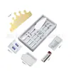 Conjunto de utensílios para assar faca e garfo de aço inoxidável prato vela combinação sete em um faca e garfo de sobremesa de aniversário + logotipo