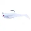 Isca macia de peixe embrulhado em chumbo fábrica atacado Luya isca t-cauda cabeça de chumbo forma de peixe 8cm9g Luya biônico único gancho peixe embrulhado em chumbo