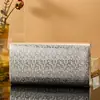 Bolsas de Noche de Lujo Cuidadosamente Seleccionadas con Gran Capacidad, Patrón de Puntos Metálicos, Adorno Metálico, Cadena Versátil para Clutch y Bolsos de Noche con Correa para el Hombro