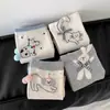 Calcetines de Accesorios de Dibujos Animados Lindos para Mujer Primavera y Verano Lazo Tridimensional Calcetines de Algodón Sin Costuras Ins Estilo Universitario Japonés Calcetines de Media Caña