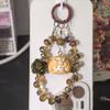 Encantos Originales Pop Mart Lindos para Hacer Manualidades con Cristal de Fresa y Hortensia para Correas de Teléfono, Colgantes de Bolsos y Colgantes de Coche