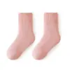 Calcetines de Cachemira para Niños en Invierno, Engrosados y Cálidos, Niños y Niñas, Calcetines de Media Caña Forrados de Felpa para Otoño e Invierno, Calcetines de Lana de Invierno para Niños Grandes