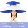 Sombreros Paraguas de Pesca al por Mayor para Niños y Adultos, Sombreros Paraguas para Hombres y Mujeres, Sombreros Paraguas Plegables para Exteriores para Sol o Lluvia con Impresión de Logo