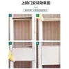 Riel para puerta oculta plegable hacia arriba accesorios de herraje para puerta mariposa puerta de aire acondicionado con apertura hacia arriba bisagra de puerta giratoria puerta de gabinete