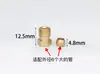 Boquilla de aceite para deslizador Conector en ángulo recto PL Conector de manguito Codo con resorte interno Tubo de aluminio Tubo Conector de tubo de aceite de nylon