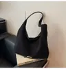 Bolso de Forro Polar para Mujer Bolso de Mano de Moda Retro Bolso de Hombro Estilo Occidental de Moda Bolso Diario para Salir Bolso de Axila