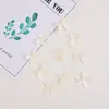 Atacado em estoque Laço de fio enrolado de 1CM com flores pequenas, acessórios de vestuário para decoração DIY de roupas infantis, Laço artesanal de 3 pontos