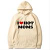 Suéter nuevo de moda para hombre talla europea letras Ihotmoms hip hop Hip Hop Hip Hop suéter con capucha de forro polar holgado abrigo para pareja