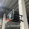 Canasta de baloncesto para colgar en el techo eléctrica plegable canasta de baloncesto colgante interior retráctil ajustable canasta de baloncesto marco de baloncesto