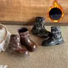 Botas para Niña 2026 Otoño/Invierno Botas de Media Caña Infantiles Botas de Moda Zapatos de Princesa Bota para Niña Pequeña. Botas Individuales Martens Estilo Británico