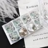 Cristal K9 Cortado 8*10 Huevo de Paloma Ovalado Sin Costuras Sin Base Bola de Diamante Apilable Decoraciones de Uñas de Alta Calidad Deslumbrantes