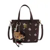 Nova Tendência de Moda Bolsa de Ombro Único Feminina Elegante Temperamento Grande Capacidade Estampada Bolsa de Alta Qualidade para o Dia a Dia Casual Bolsa Transversal