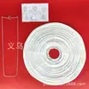 [Procesamiento Personalizado] Lámpara Colgante de Arte en Papel Estilo Japonés Noguchi Isamu, Estilo Wabi-Sabi, Bola Redonda Blanco Roto, Linterna de Tienda de Ropa Vintage