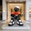 Esculturas de Dibujos Animados Personalizadas de Fibra de Vidrio, Figuras Grandes de Personajes de Anime, Pantallas Paisajísticas Decorativas para Parques al Aire Libre y Centros Comerciales