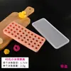 Bandeja de Hielo de Uva para Relleno de Natillas de Silicona Bola de Hielo Redonda Hielo en Perlas Bola de Hawthorn para Yogur Paleta de Hielo Botella de Cera de Hielo Molde de Azúcar