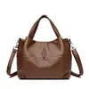 Bolso de Hombro Único para Viajes Casuales Estilo Callejero Bolso de Mano de Cuero PU Bolso de Moda para el Viaje Bolso Cruzado Multifuncional