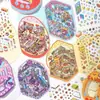 Papermorepet2.5D Adesivos de Paisagismo Três Bombas Série Cantinho Desenho Animado Descompressão Colagem de Cena em Miniatura