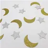 Linternas de Confeti de Estrellas y Luna Transfronterizas Diseño para Fiesta Navideña Decoración de Escritorio con Confeti de Luna Lanzamiento