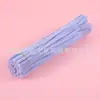 Palitos retorcidos de un solo color para jardín de infantes, tallos de chenilla de colores macarrón, kit de materiales DIY de ramo de flores denso al por mayor